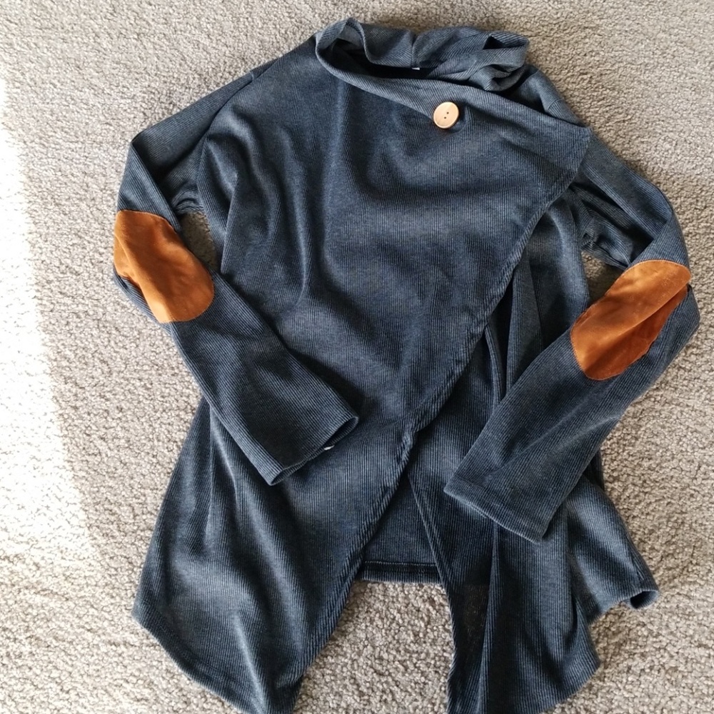 *B2G1* KRL open cardigan with button neck NEW